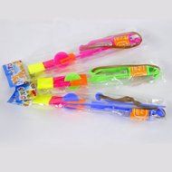 RioRand&reg; 10pcs Amazing Flying Toy Led Arrow Helicopter Copter / Elastic Powered LED Arrow Helicopter, Looking...