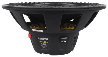 Kicker 40CWD154 CompD 15" 1200W Car Audio Subwoofer+Sealed Sub Box Enclosure N5