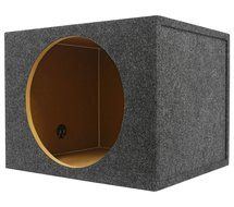 Kicker 40CWD154 CompD 15" 1200W Car Audio Subwoofer+Sealed Sub Box Enclosure N7