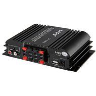 Robolife 2.1 Channel Mini Hi-Fi Stereo Bass Output Power Amplifier Black US Plug N6