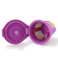 Nicelucky Reusable Gold Plated Mesh Coffee Filters for Keurig 2.0, K200, K250, K300, K350, K400, K450, K460, K500... N7