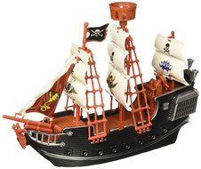 Oasis Supply Extra Large Pirate Ship Cake Topper - 10&quot; Long