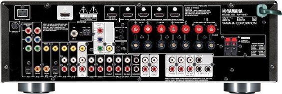Yamaha RX-V667 7.2-Channel Home Theater Receiver (OLD VERSION) (Discontinued by Manufacturer) N3