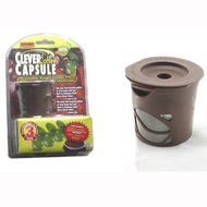 Practical 3 Clever Coffee Capsule Reusable Filter + Scoop for Keurig Brewing System N2