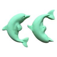 Karen Baking The Shape Of Dolphins Design 3 D Silicone Mold Chocolate Fudge Cake Decorating Tools N5