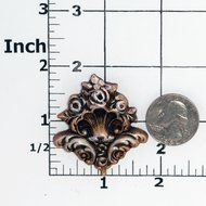 Medallion Scroll Work Silicone Mold Food Safe Fondant, Chocolate, Candy, Cream Cheese Mint, Resin, Polymer Clay... N3