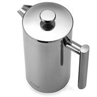 French Press, X-Chef Double Wall Stainless Steel Coffee Maker Camping French Press, (34oz,1L) Shatterproof Good... N4