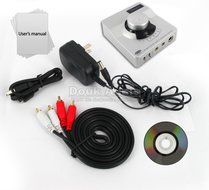 HiFi 192KHz 24bit Asynchronous USB DAC Digital Audio Decoder Headphone Amplifier