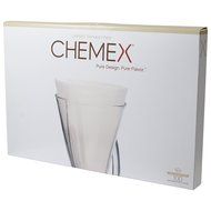 Chemex 13 Inch Bonded Unfolded Half Circle Coffee Filters, Set of 500