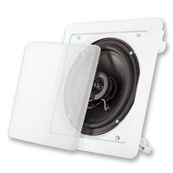 Acoustic Audio LC265i 6.5-Inch Square 2 Way Speaker (White)