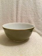 Vintage Pyrex #403 Olive Green Avocado Nesting Mixing Serving Bowl 2.5 Quarts