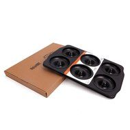 MyLifeUNIT Carbon Steel 6 Cavity Donut Pan, Non Stick Donut Pan Large N5