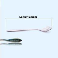 Wenkoni Stainless Steel Creative Spoon for Coffee、Tea、Cake、Sugar、Dessert Ice Cream Spoon (Set of 8) N7