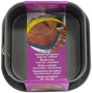 Patisse Nonstick Profi Square Spring Form, Charcoal