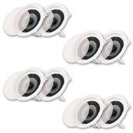 Acoustic Audio CS-IC62-4PR 250 Watt 6.5" 2-Way Home Theater In-Wall/Ceiling Speakers (4-Pair)