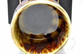 Japanese Mino Yaki ware Matcha Bowl Green Tea 11 / 11 / 8cm (4.3 / 4.3 / 3.1inch)[7316] N6