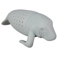 Tea Infuser Strainer - TOOGOO(R)Manatee Tea Infuser Silicone Loose Leaf Strainer Herbal Spice Filter Diffuser N2