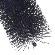 eBoot 8.2 Inch Nylon Tube Cleaning Brush Set Pipe Cleaning Brushes with Protective Cap, 10 Pieces N2