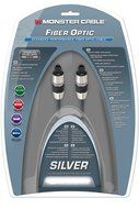 Monster Silver Advanced Performance Fiber Optic Audio Cable - 8 ft.