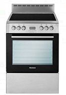 Blomberg BERU24100SS 24&quot; Freestanding Electric Range with 2.3 cu. ft. and True Convection Oven, Stainless Steel
