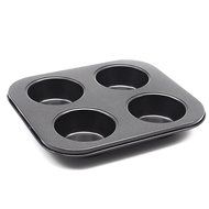 Wenwins 4 Cup Muffin Pans-baking cups-Non Stick Bakeware for Muffins N2
