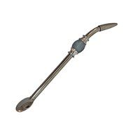 RECHERE Stainless Steel Yerba Mate Tea Bombilla Gourd Drinking Straw Filter Silver (Purple) N8