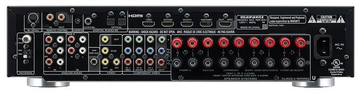 Marantz NR1601 Audio/Video 7.1 Channel Surround Receiver (Black) (Discontinued by Manufacturer)