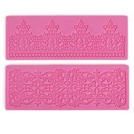 Anyana Silicone Crown Royal Lace Mat Embosser Cake Decorating Tool Sugar Fondant Mould N3