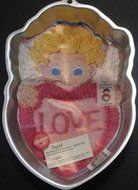 Wilton Cake Pan 2000 Cupid Cherub Angel 2105-173