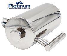 Platinum French Press Coffee Stainless Steel Double Wall 1000ml / 34OZ 1 Liter Insulated Double Wall. Makes 8... N8