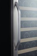 Kalamera 28 Bottle Stainless Steel Freestanding Wine Refrigerator