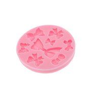 Generic Silicone Cake Pan DIY Baking 3D Bowknot Style Cookie Biscuit Mold