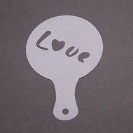 3.35&quot; Coffee Barista Cookies Cappuccino Art Stencils, 8Pcs (Christmas) N14