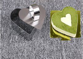 SomebinU 3 inch small mousse Cheesecake circle stainless steel cake mold mousse cake mold DIY baking tool N2