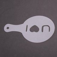 3.35&quot; Coffee Barista Cookies Cappuccino Art Stencils, 8Pcs (Christmas) N15
