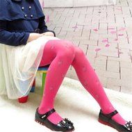 Banggood Kids Girl Stocking Embroidery Velvet Transparent Pantyhose Legging 1 Pair N3