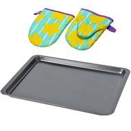Baking Sheet Tray,Kingstar Non-Stick Oven Tray Cookie Baking Sheets Bakeware Pan Aluminum Tray with Heat Resistant... N4