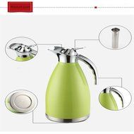 MEGOOD 1.5L Stainless Steel Coffee Pot with Tea Leakage Home Vacuum Insulation Kettle(Pink) N13