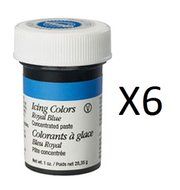 Bulk Buy: Wilton Icing Colors 1 Ounce Red (no Taste) W610-998 (6-Pack) N3
