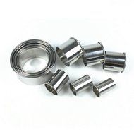 Astra Gourmet 12pcs Stainless Steel Biscuit/Vegetables/ Cookie Cutters Set (Round)