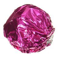 TOOGOO(R) 100pcs Square Sweets Candy Chocolate Lolly Paper Aluminum Foil Wrappers Pink