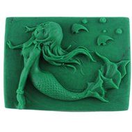 Mujiang Little Mermaid Cake Decorating Food Grade Silicone Jello Sugar Chocolate Fondant Molds N9