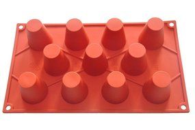 FOUR-C Baking Tools Silicone Pans Cake Bakeware Color Purplish Red