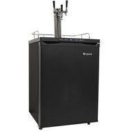 EdgeStar Full Size Triple Tap Kegerator with Digital Display - Black N5