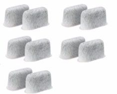 Blendin 10 Pack Replacement Charcoal Coffeemaker Water Filters, Fits Cuisinart DCC-RWF1 Coffee Makers N2