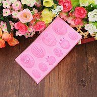 Bluelover 3D Halloween Skull Silicone Cake Mold Fondant Cake Decorating Mold N5