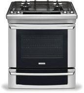 Electrolux EI30GS55JSIQ-Touch 30" Stainless Steel Gas Slide-In Sealed Burner Range - Convection