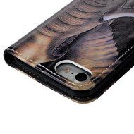 iPhone 7 Case (4.7 inch) - Wallet Folio Flip Premuim PU Leather Case Colorful Print Design with Stand Magnetic... N56