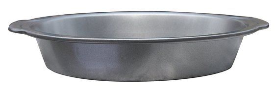 Better Value Natural Steel Nonstick Round Cake Pan, Silver, Pack of 2,10-Inch N3
