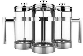 The Original Sovrano International French Press 34oz (1 Liter) &ndash; Vero Coffee and Tea Press &ndash; Stainless Steel w... N4